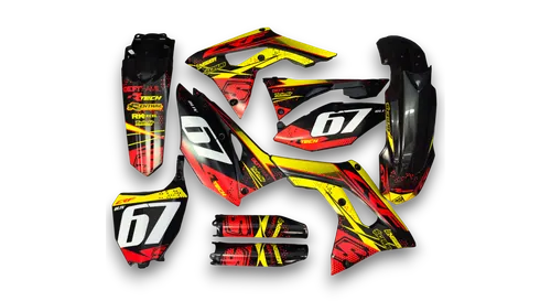 GFP - Honda - CRF 250R - 2019-2021 - Black-Alpha-LE