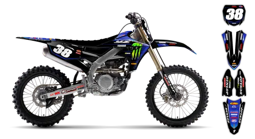 Graphics Kit - Yamaha - YZ250F - 2019-2023 - Factory Replica 4 - ST