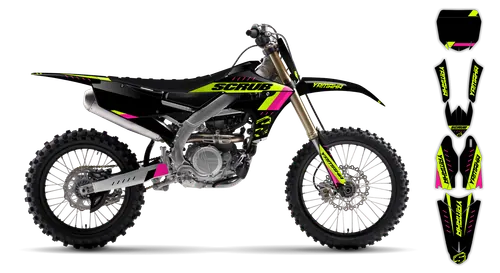 Graphics Kit - Yamaha - YZ450F - 2018-2022 - Fluo Untine - ST