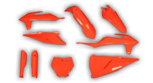 Plastics Kit - KTM - SX SX-F / XC XC-F - 2019-2022 - Full Kit - Fluo Orange