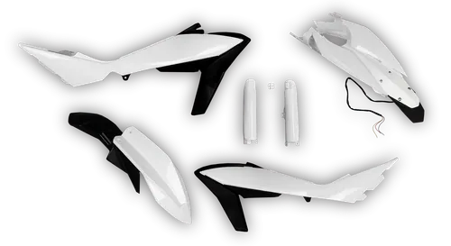 Plastics Kit - Husqvarna 05-13 - TE 511 - 2011-2013 - Full Kit - White
