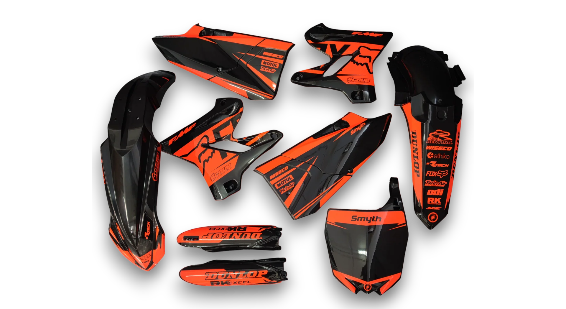 GFP - Yamaha - YZ 125 - 2015-2020 - Black-Varnix-R2