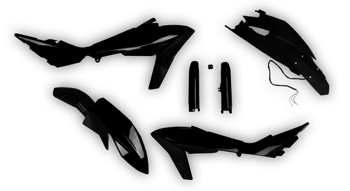 Plastics Kit - Husqvarna 05-13 - TE 511 - 2011-2013 - Full Kit - Black