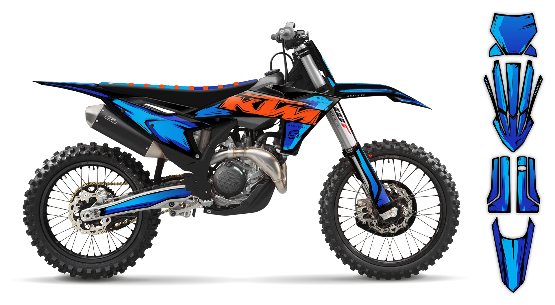 Graphics Kit - KTM - SX 65 - 2001-2008 - Artlex - R2