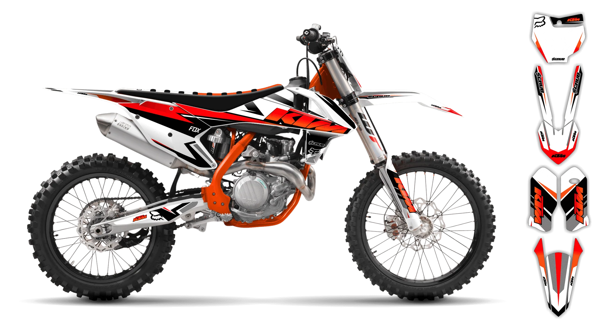 Graphics Kit - KTM - SX 50 - 2016-2023 - K14 - R1