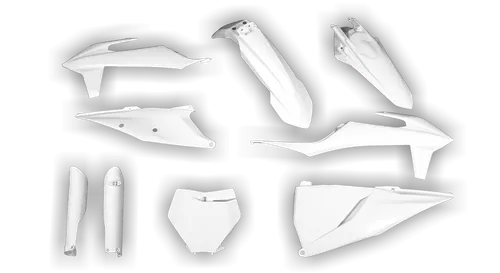 Plastics Kit - KTM - SX SX-F / XC XC-F - 2019-2022 - Full Kit - White