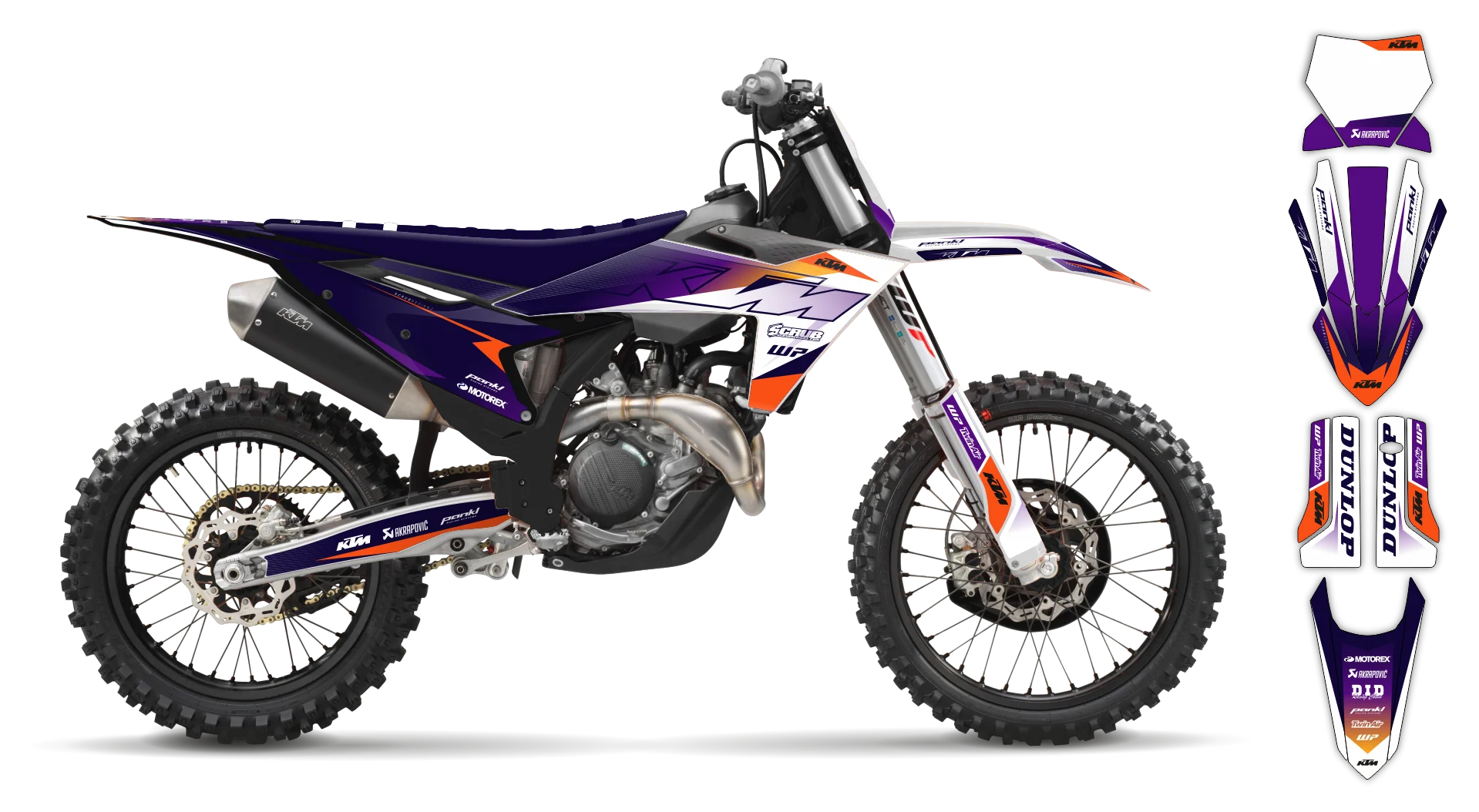 Graphics Kit - KTM - SX SX-F / XC XC-F - 2025 - K20 - LE