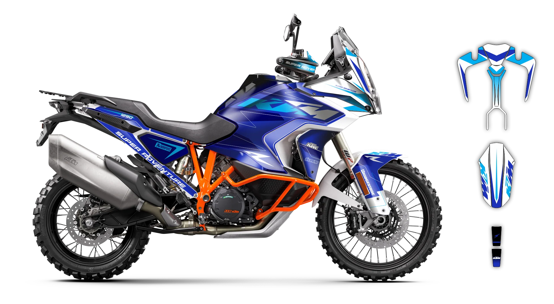 Graphics Kit - KTM - 1290 SUPER ADVENTURE S - 2021-2023 - K-SE1109 - R2