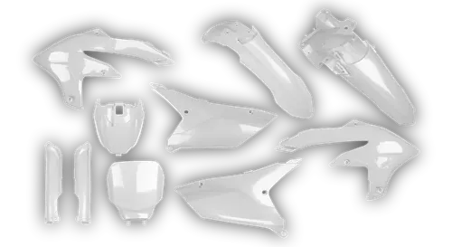 Plastics Kit - Yamaha - YZ450F - 2023-2025 - Full Kit - White