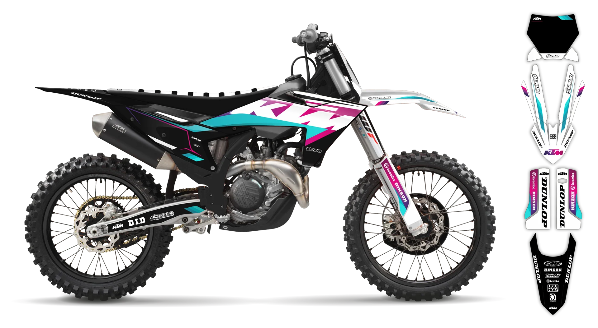 Graphics Kit - KTM - SX SX-F / XC XC-F - 2023-2024 - K-SE1072 - R4