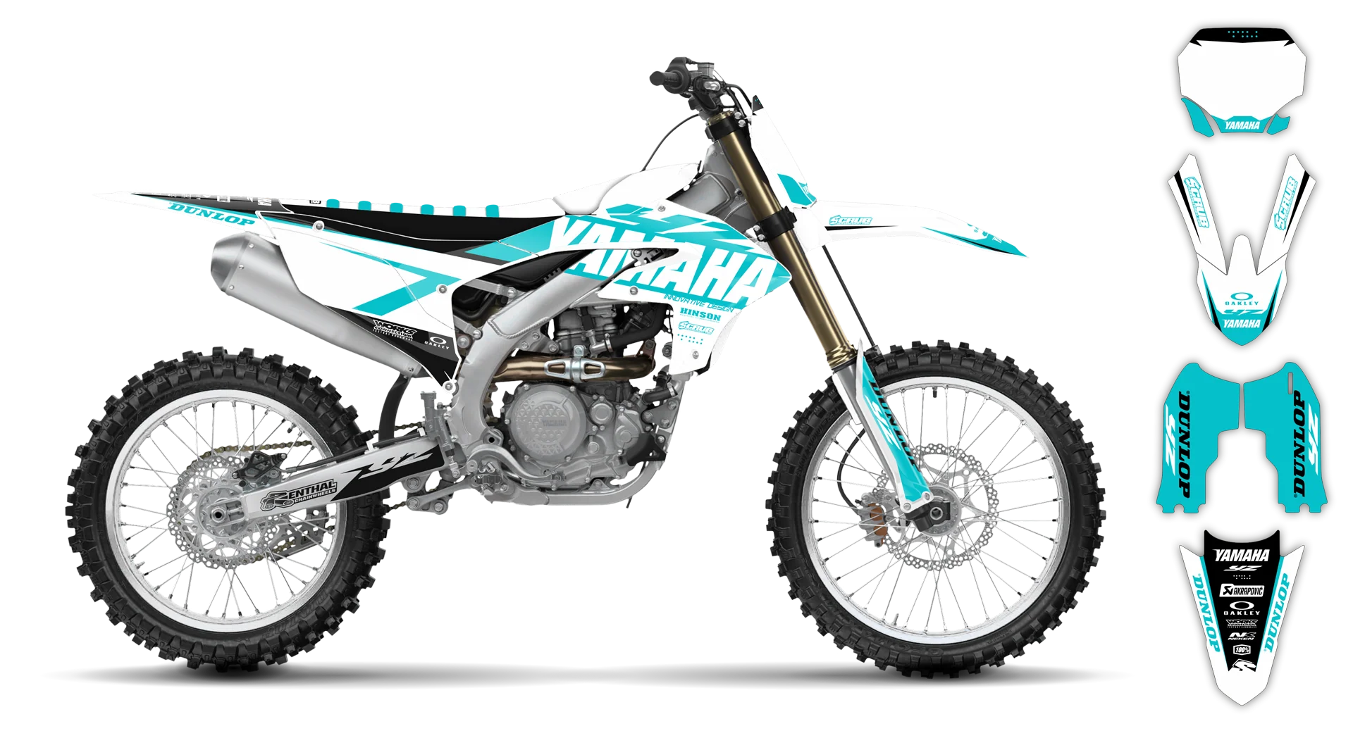 Graphics Kit - Yamaha - YZ450F - 2023-2025 - Corgis - R1