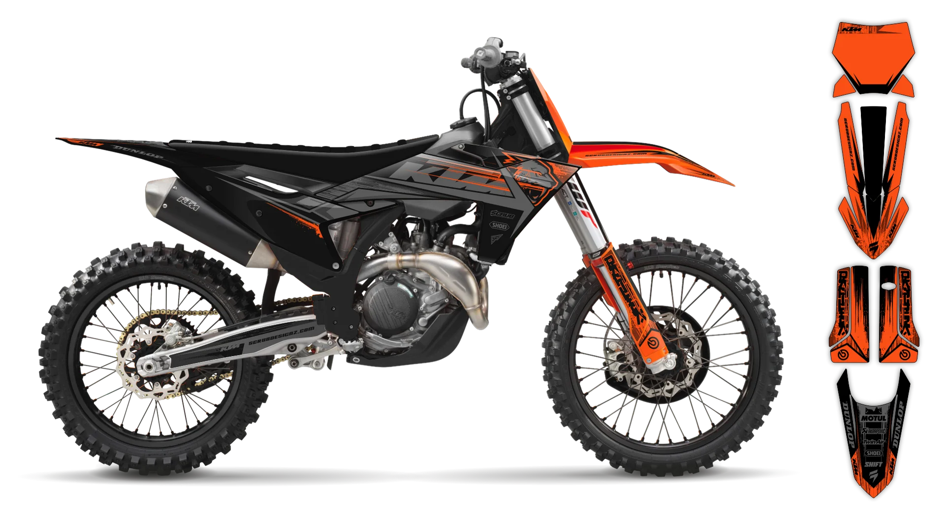 Graphics Kit - KTM - SX SX-F / XC XC-F - 2023-2024 - Panthera - R1