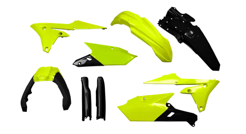Plastics Kit - Yamaha - WR250F - 2015-2019 - Full Kit - Fluo