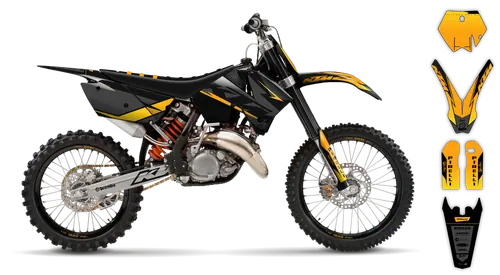Graphics Kit - KTM - SX SX-F / XC XC-F - 2005-2006 - K18 - ST
