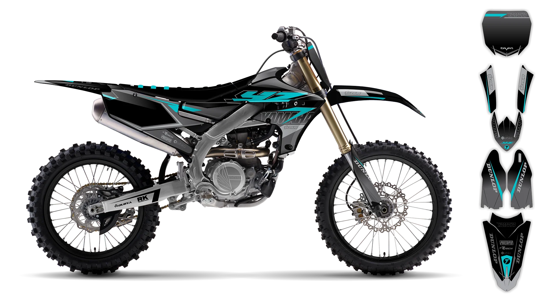 Graphics Kit - Yamaha - YZ450F - 2018-2022 - SE1086 - R4
