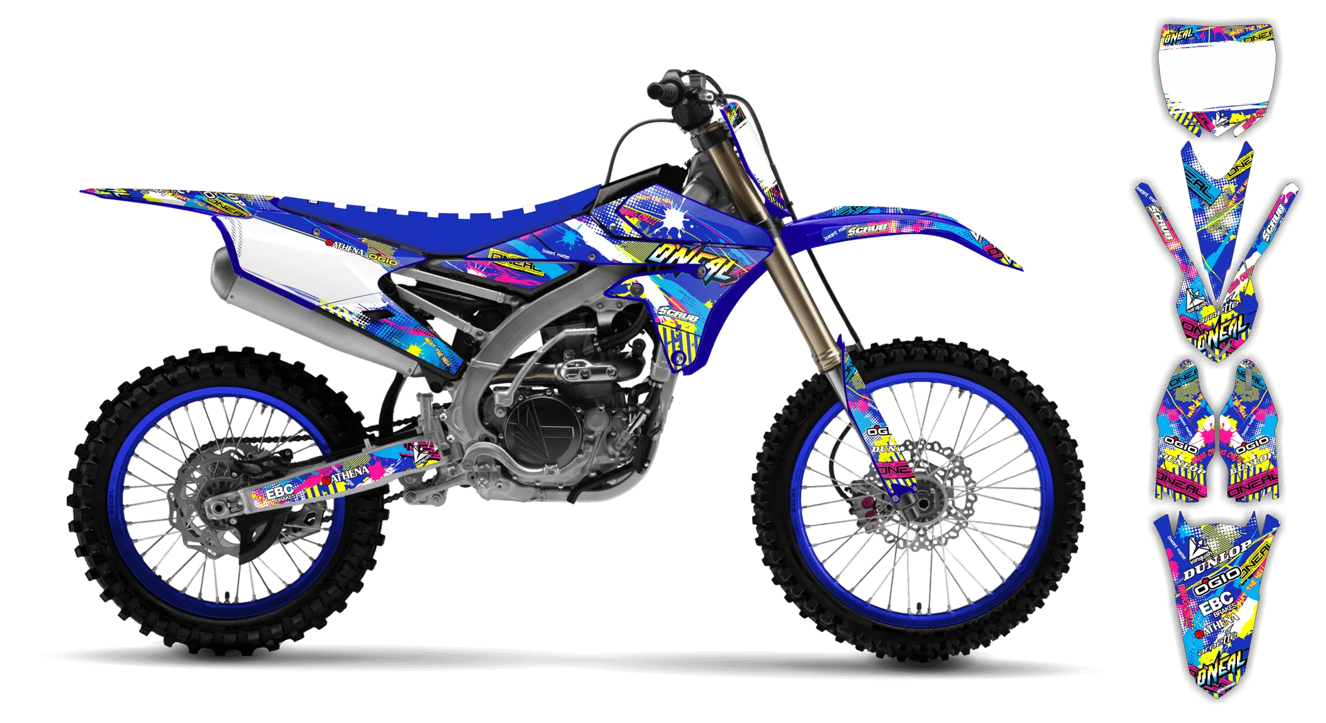 Graphics Kit - Yamaha - YZ450F - 2010-2013 - H2 - R1