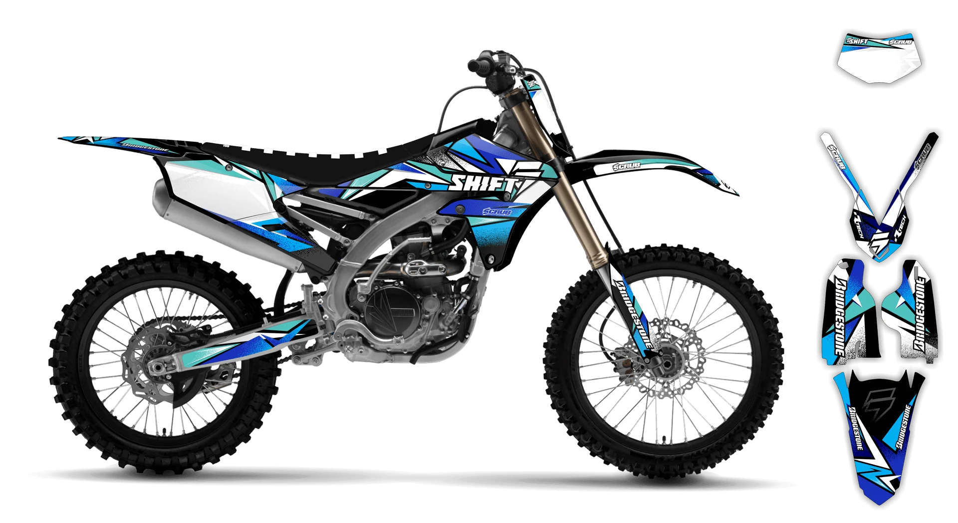 Graphics Kit - Yamaha - WR450F - 2016-2018 - X-Rut - R1