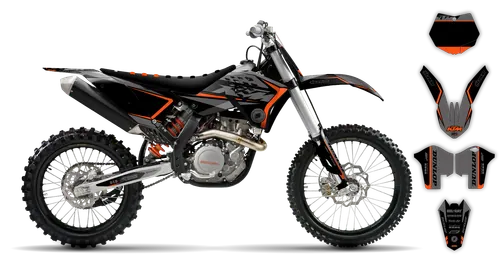 Graphics Kit - KTM - SX SX-F / XC XC-F - 2007-2010 - K17 - ST