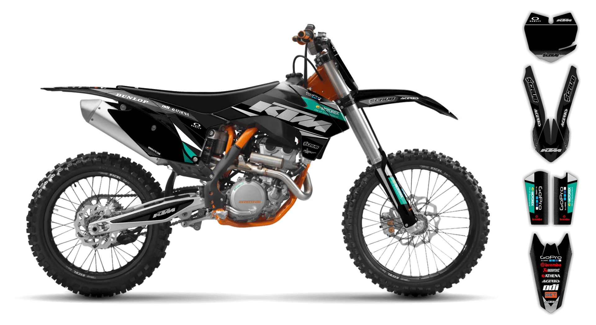Graphics Kit - KTM - SX 85 - 2006-2012 - K11 - R3