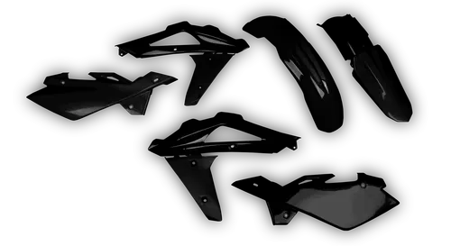 Plastics Kit - Husqvarna 05-13 - TE 250 - 2005-2007 - Full Kit - Black