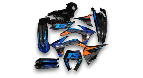 GFP - KTM - EXC EXC-F / XC-W XCF-W - 2012-2013 - Black-SO8539