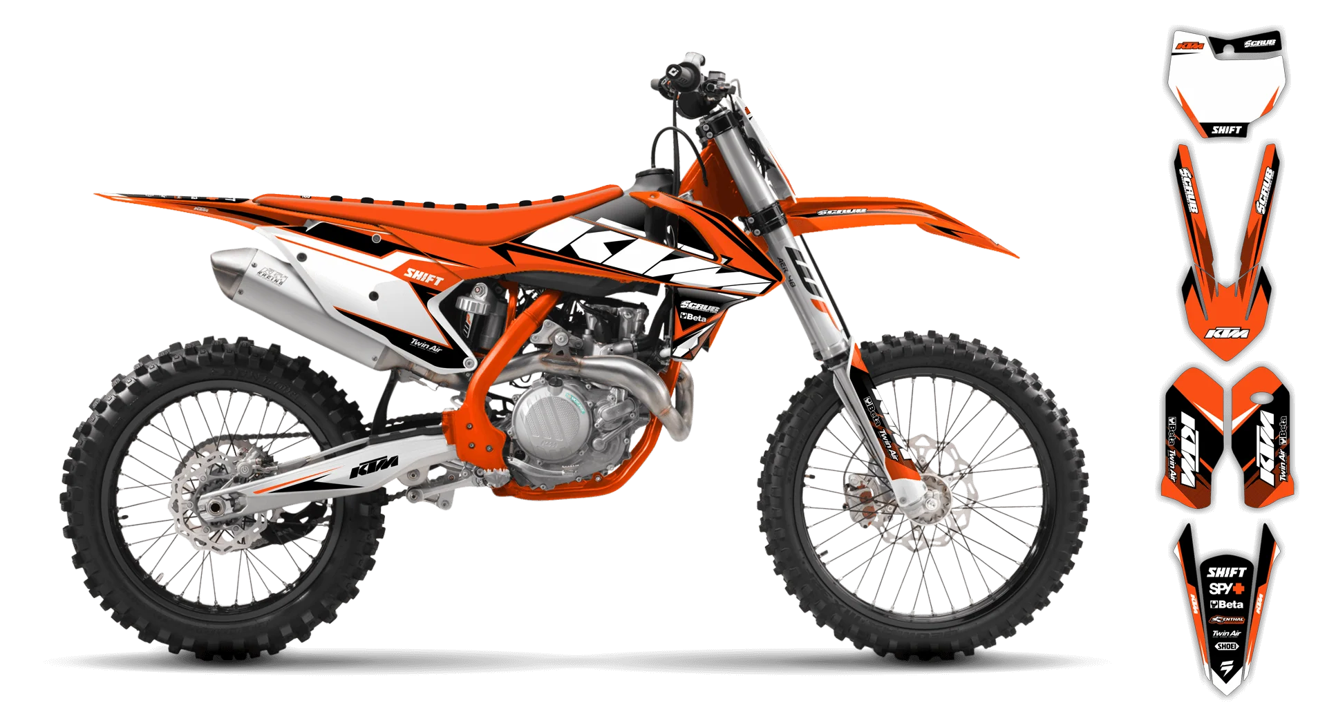 Graphics Kit - KTM - SX 50 - 2016-2023 - K2 - ST