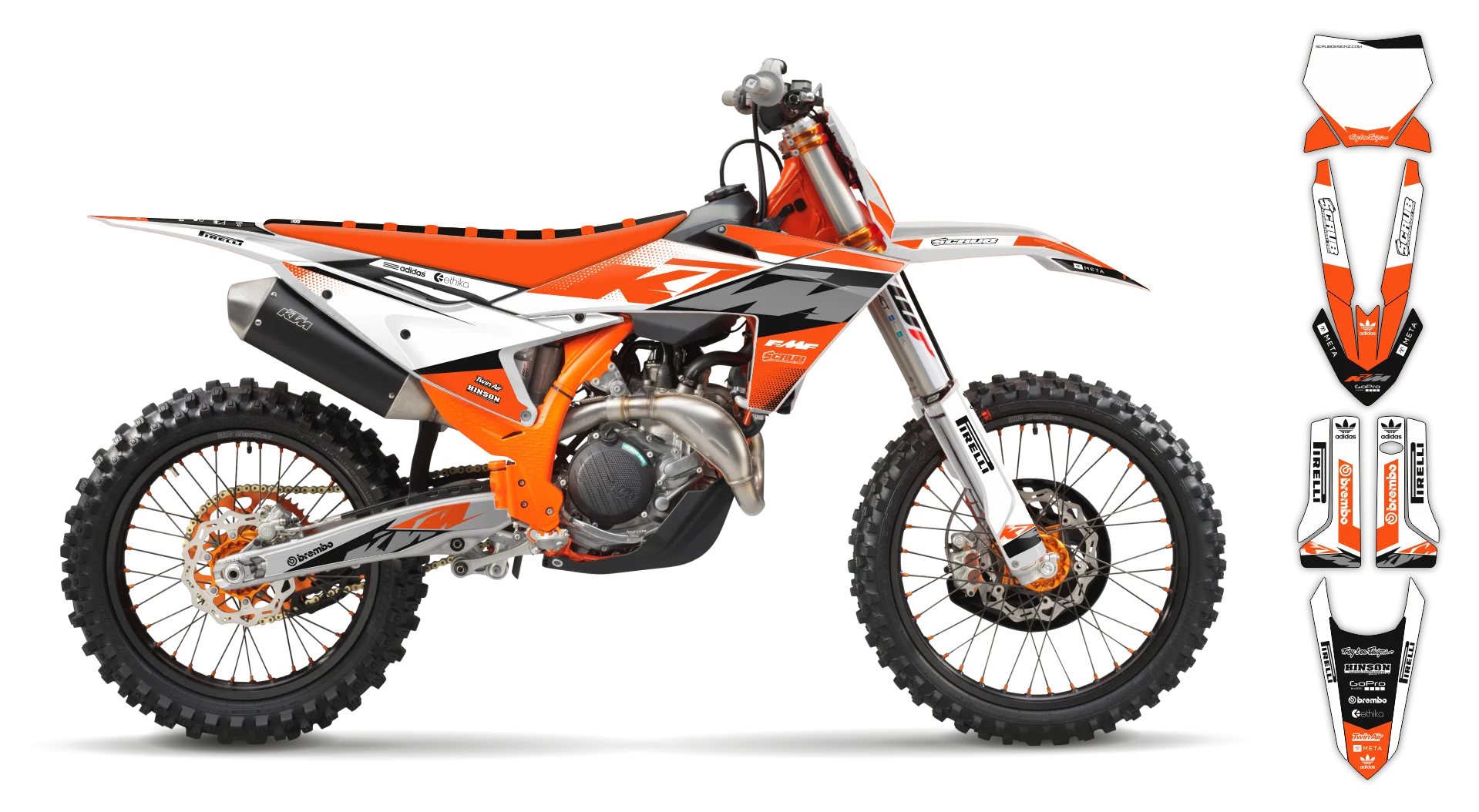 Graphics Kit - KTM - SX 50 - 2024-2025 - K15 - ST