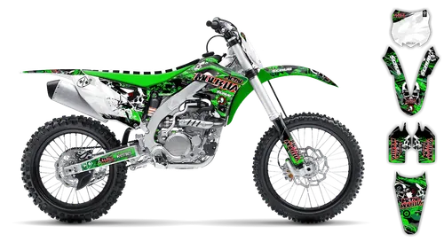 Graphics Kit - Kawasaki - KX 250F - 2009-2012 - Em Em - ST