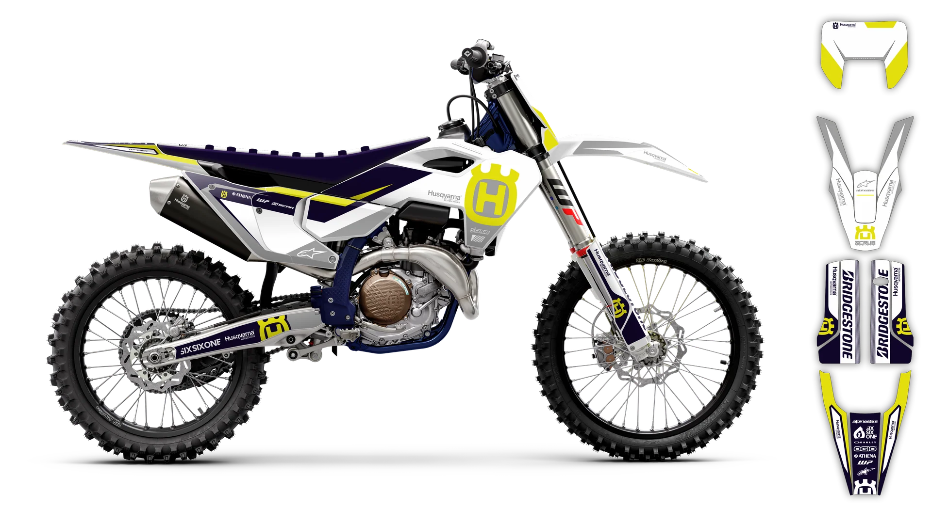 Graphics Kit - Husqvarna 14-> TE-FE Series - 2025 Heritage - H15 - R4