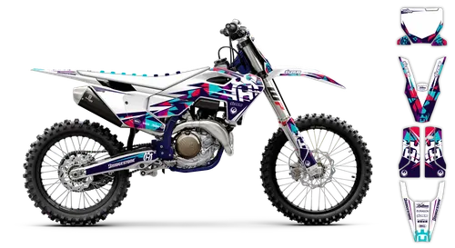 Graphics Kit - Husqvarna 14-> TC-FC-FX Series - 2023-2024 - H-SE1101 - ST