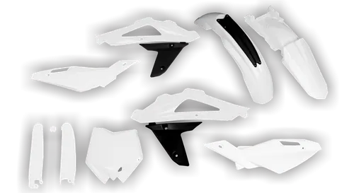 Plastics Kit - Husqvarna 05-13 - TC 450 - 2008-2010 - Full Kit - White