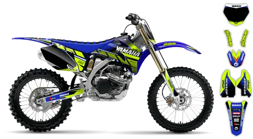 Graphics Kit - Yamaha - YZ426F - 2000-2002 - Fluo 7 - ST