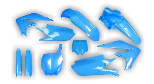 Plastics Kit - Yamaha - YZ450F - 2018-2022 - Full Kit - Baby Blue