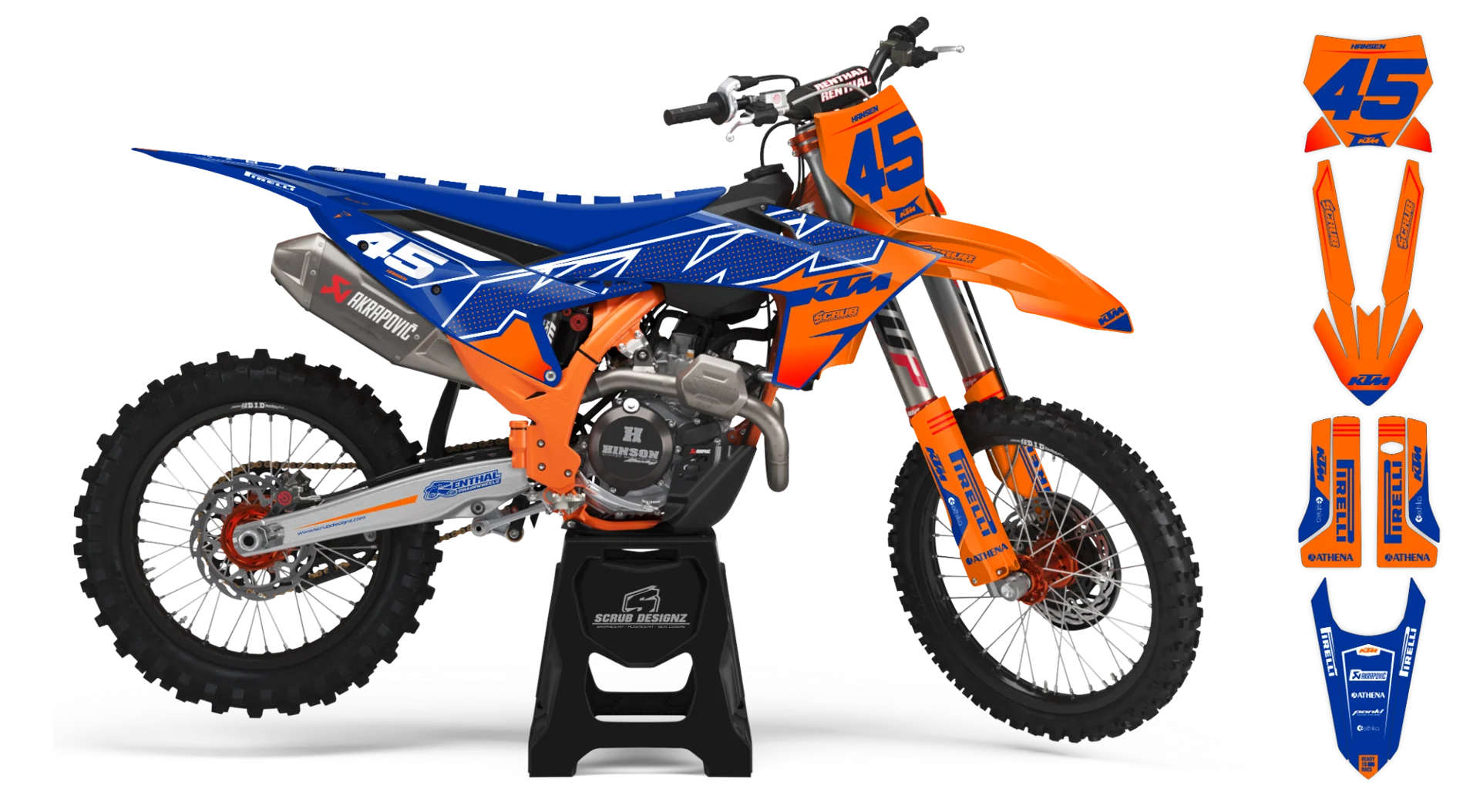 Graphics Kit - KTM - SX 65 - 2009-2015 - K21 - R2