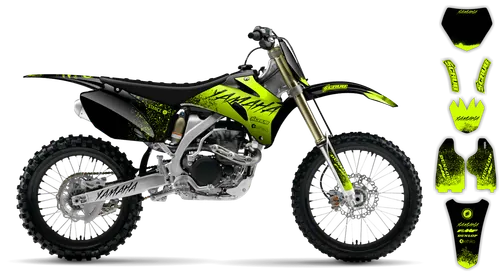 Graphics Kit - Yamaha - YZ426F - 2000-2002 - Fluo Hecton - ST