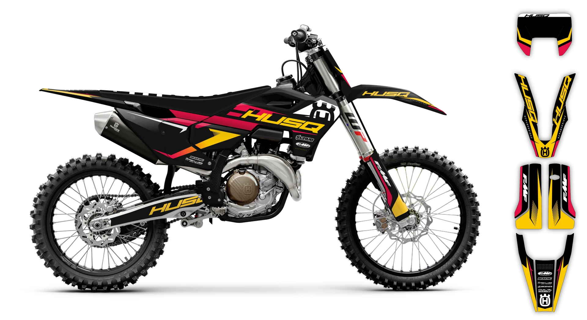 Graphics Kit - Husqvarna 14-> TE-FE Series - 2025 - H-SE1100 - R1