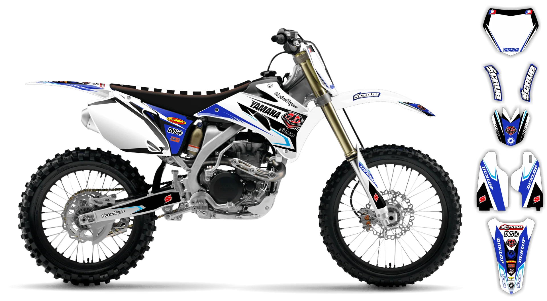 Graphics Kit - Yamaha - YZ426F - 2000-2002 - SD Y1 - R1