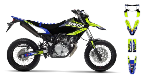 Graphics Kit - Yamaha - WR 125X - 2009-2022 - Fluo 7 - ST