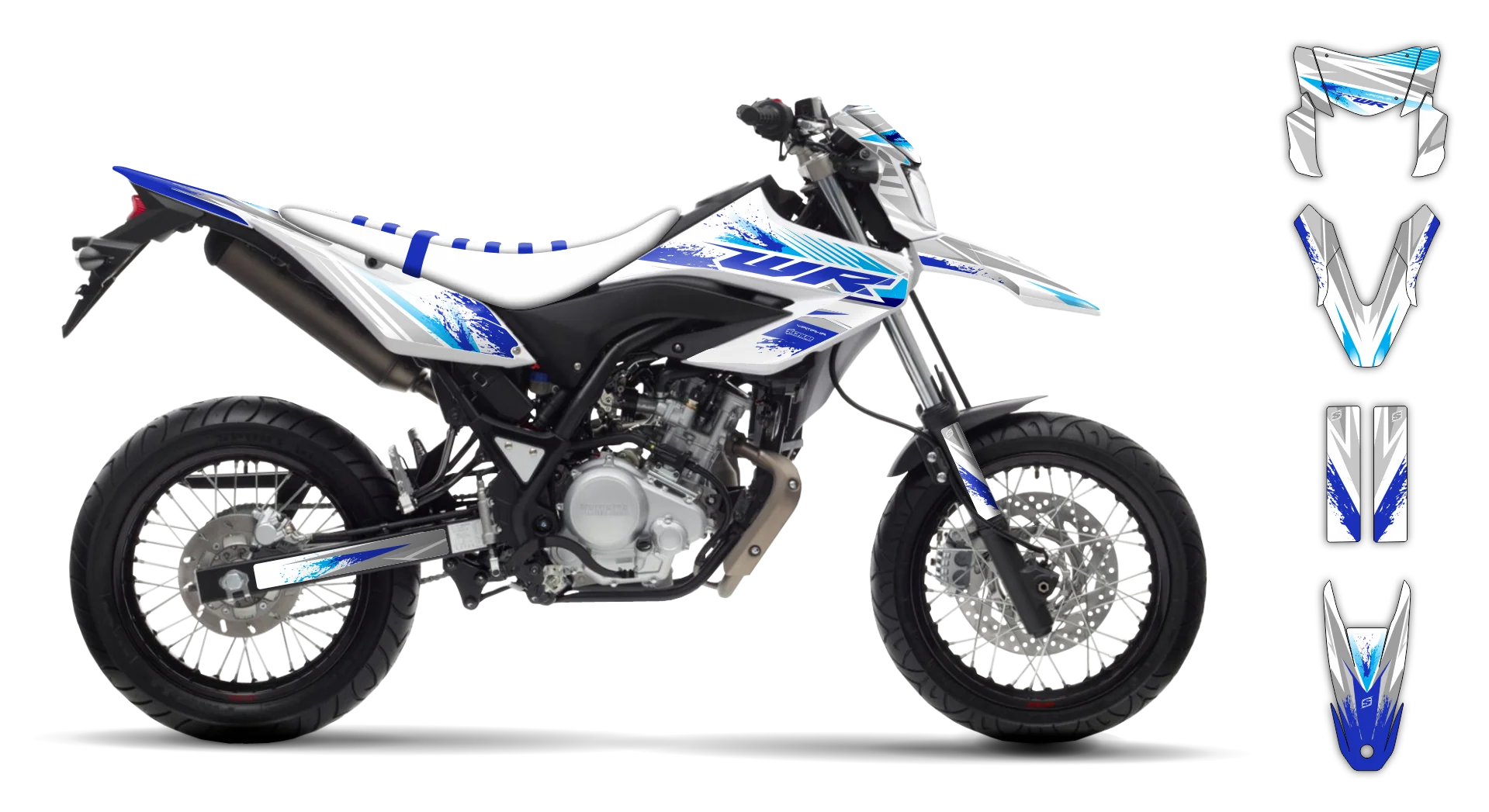 Graphics Kit - Yamaha - WR 125X - 2009-2022 - SE1112 - LE