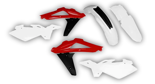 Plastics Kit - Husqvarna 05-13 - TE 450 - 2005-2007 - Full Kit - OEM