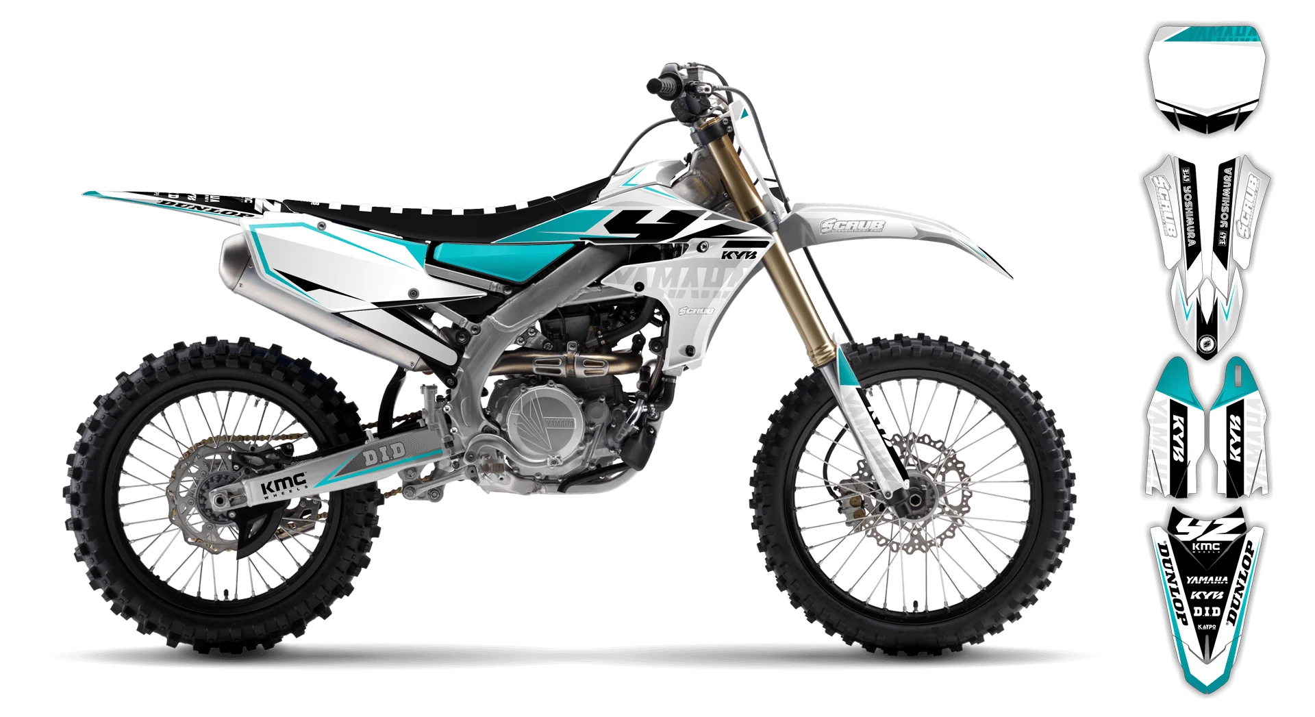 Graphics Kit - Yamaha - WR450F - 2024-2025 - Discovery - LE