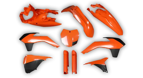 Plastics Kit - KTM - SX SX-F / XC XC-F - 2013-2014 - Full Kit - Orange