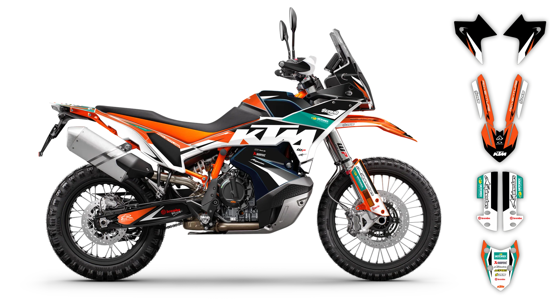 Graphics Kit - KTM - 790 R ADVENTURE - 2023-2024 - K-SE1094 - R2