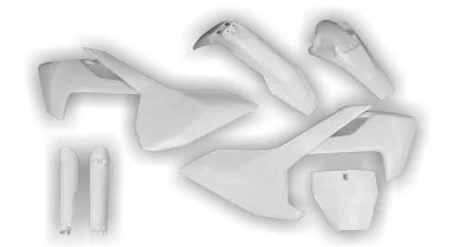 Plastics Kit - Husqvarna 14-> TC-FC-FX Series - 2016-2018 - Full Kit - White