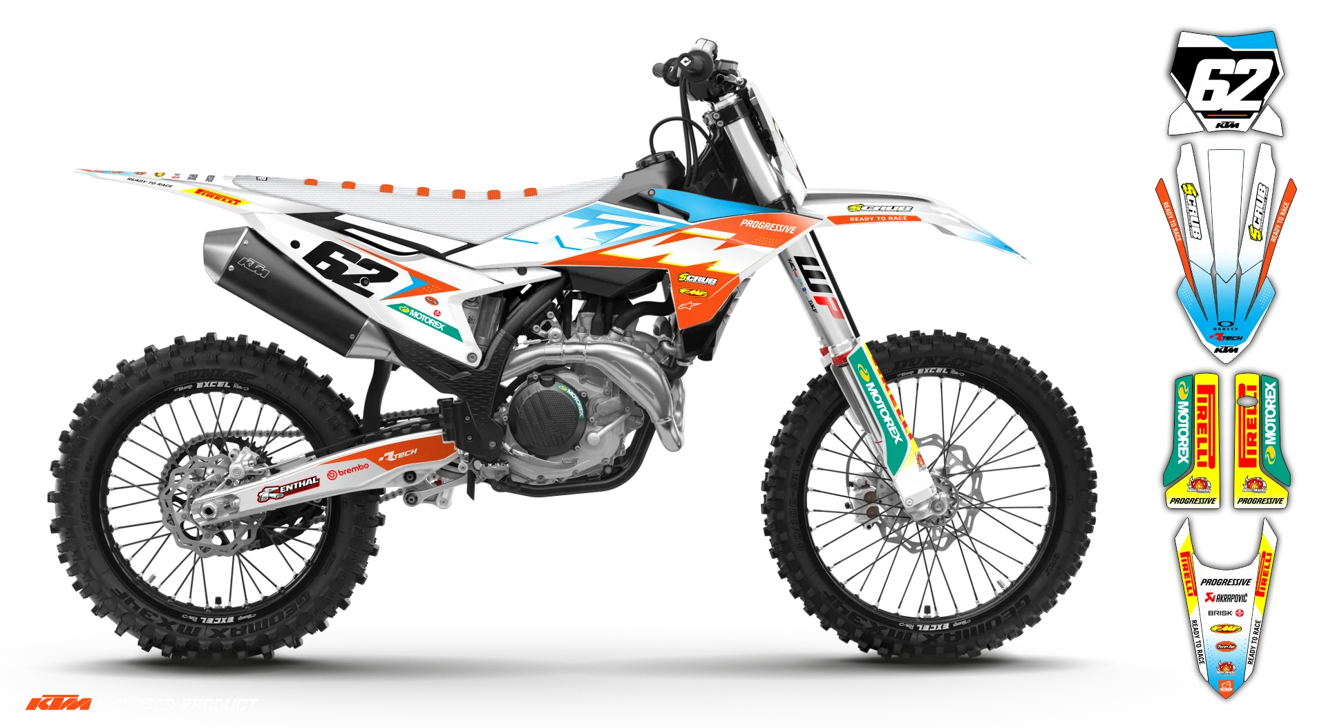 Graphic Kit - KTM - 1290 SUPER ADVENTURE S - 2021-2023 - K23 - R3