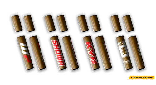 4 PCS Forks Set - Transparent - Kashima