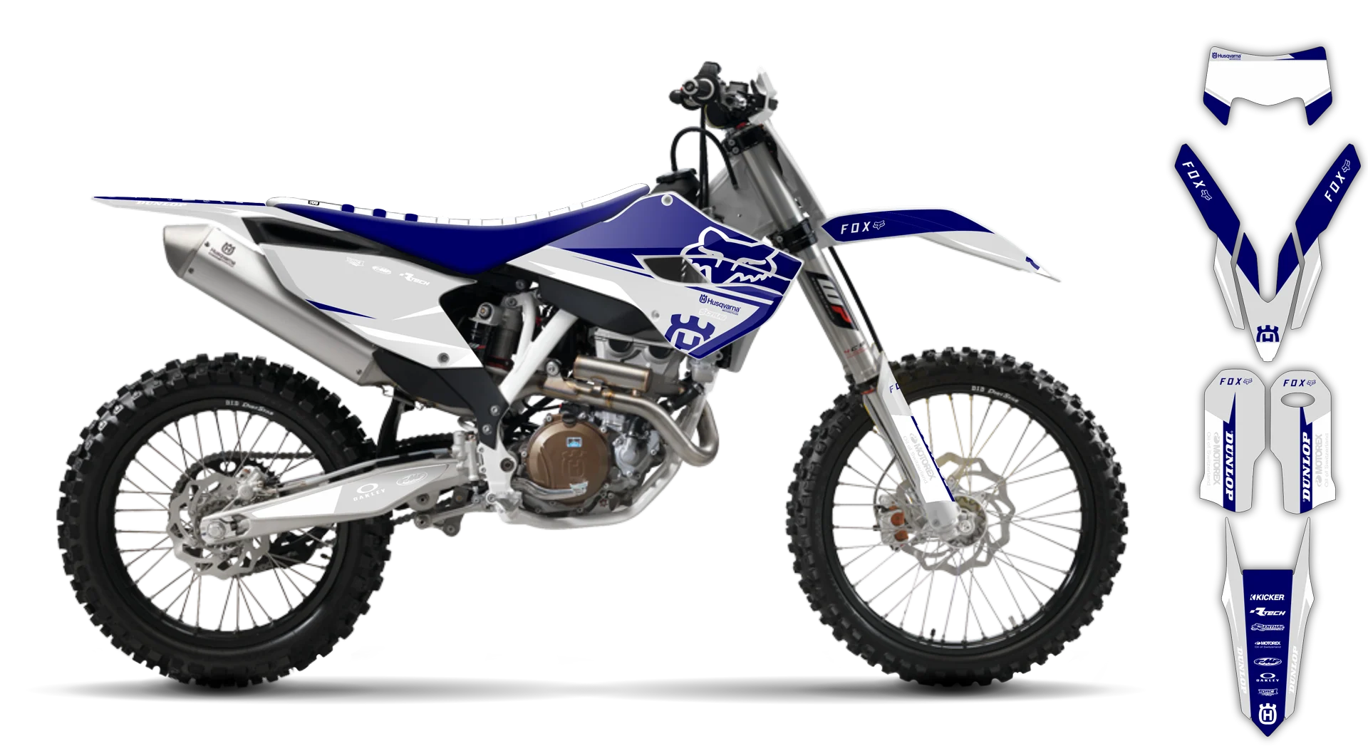 Graphics Kit - Husqvarna 14-> TE-FE Series - 2016 - H-SE1068 - R2