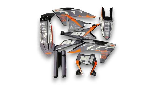 GFP - KTM - EXC EXC-F / XC-W XCF-W - 2024-2025 - Black-K19-R5