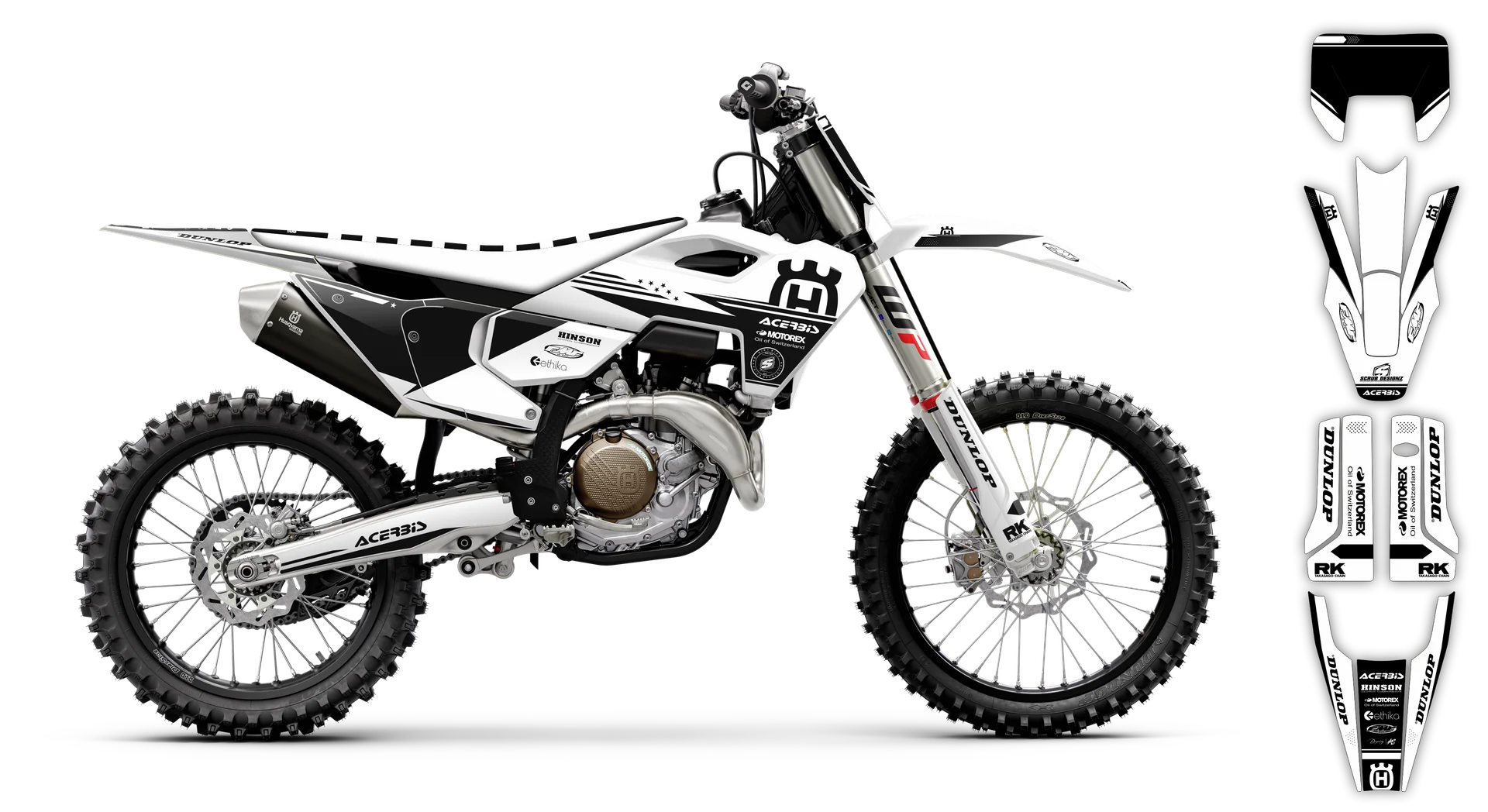 Graphics Kit - Husqvarna 14-> TE-FE Series - 2024 - H14 - LE