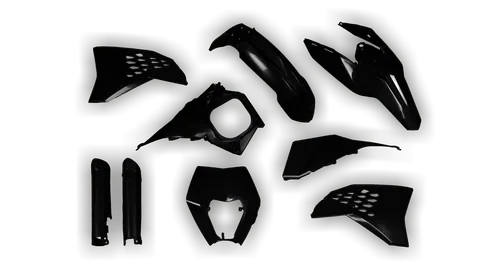Plastics Kit - KTM - EXC EXC-F / XC-W XCF-W - 2008-2011 - Full Kit - Black